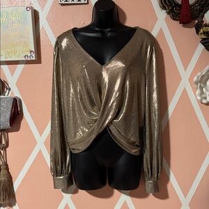 New York & Company Gold Top